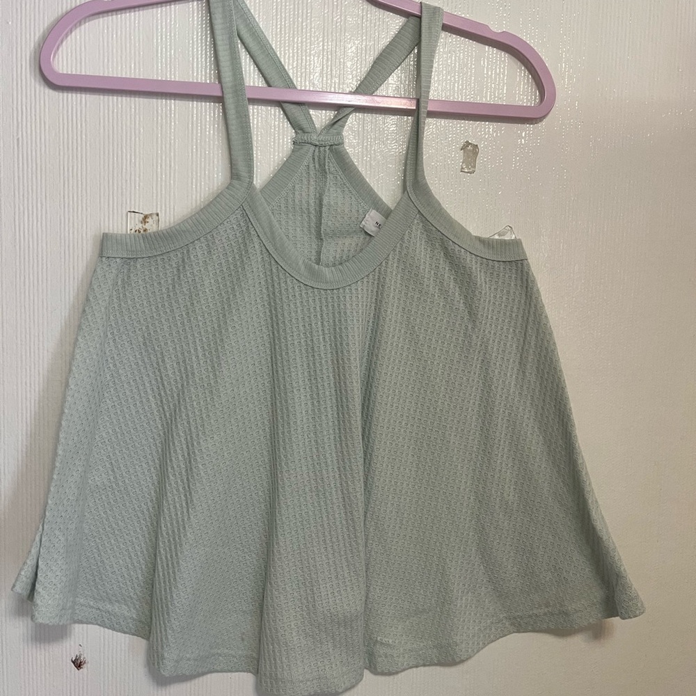Elegant Mint Green Women's Tank Top